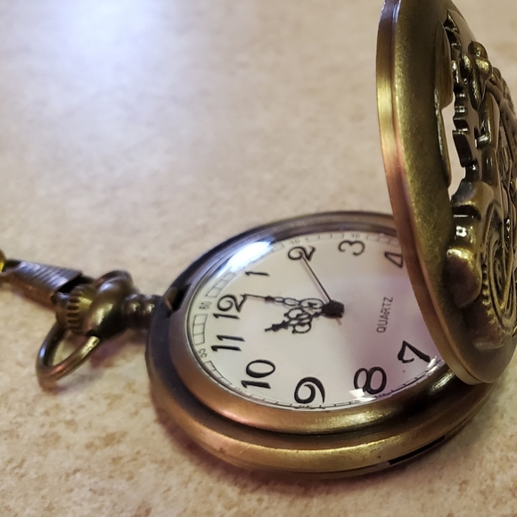 New motorcycle biker bike harley pocket watch - Picture 3 of 7